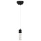Westinghouse Pendant LED Dimmable 8W Mini Cava, Matte Black Bubble Glass 6372300 - alternate 1